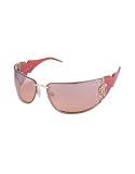 Roberto Cavalli - Roberto Cavalli Aglaia - Swarovski Crystal Logo Sunglasses coral/rose