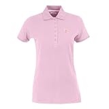 Pittsburgh Pirates MLB "Spark" Women's Polo (Mid Pink) (Medium)