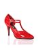 Red D Orsay Style High Heel Pump - 8