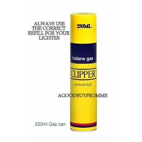 CLIPPER LIGHTER REFILL 250ml GAS FUEL BUTANE