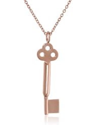 Samantha Faye "Closet" Plated Key Pendant Necklace