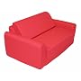 Children's Studio Chair Sleeper  Twin 38", Red
