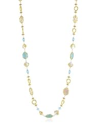 Azaara "Florentine" Regale Azul Crystal Necklace