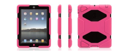Griffin GB02534 Survivor Extreme-duty case for the new iPad (3rd Generation) and iPad 2, Pink