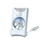 Ionic Airflow With Digital Calendar Alarm Clock Mini Fan Blower USB Cable