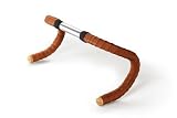 Brooks Saddles Leather Bicycle Bar Tape with Plugs (Honey) Brooks Saddles Leather Bicycle Bar Tape with Plugs (Honey)