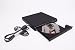 Hitachi-LG Lecteur Blu-Ray Externe BD Combo - Lecture Graveur DVD et CD- USB 2.0 Slim Technologie Labelflash, Noir Brillante