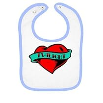 Twilight Heart Tattoo T-Shirt Infants Bib