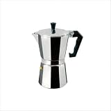 3 Cup Espresso Stovetop Coffeemaker in Polished Alluminum and Replacement Parts