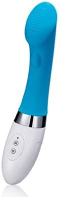 Ningdom Candy Color Elfin Waterproof Womem's Strong Silicone Personal Massager Vibrator ABS Adult Hot Masturbation 7 Kinds of Vibration Modes (Blue)