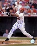 Anderson, Garret (Los Angeles Angels) Autographed/Hand Signed 8x10 Photo Photo (Light Wear of Photo)