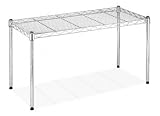 Whitmor 6054-585 Supreme Wide Stacking Shelf, Chrome