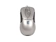 A-Four Tech WOP-35 Maus optisch PS/2 5 Tasten 800dpi + 2xTastenrad silber-schwarz