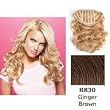 hairdo from Jessica Simpson and Ken Paves 23" Vibralite Synthetic Clip-In Extension, Wavy, Chocolate Copper