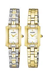 Pulsar Womens PEGD46 Double Accented Watch