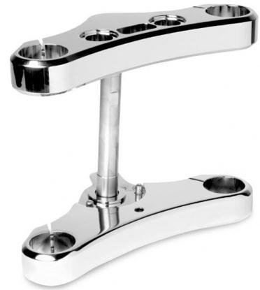 AccutronixElite 49mm Triple Tree 5° Rake Chrome TMD549-ESC