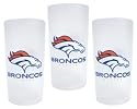 NIB Denver Broncos NFL 3 Piece Tumbler Set