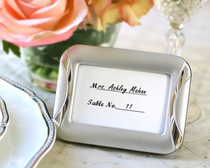 Brushed Metal Photo Frame and Placeholder