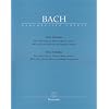 Vier Sonaten BWV 1034-1035 f�r Fl�te und Basso continuo. BWV 1030, 1032 f�r Fl�te und obligates Cembalo