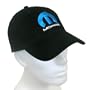 Mopar Logo Black Baseball Cap
