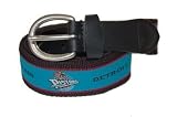 The Mark Adult Canvas Material NBA Detroit Pistons Belt w/Buckle Closure - (Different Sizes), 38