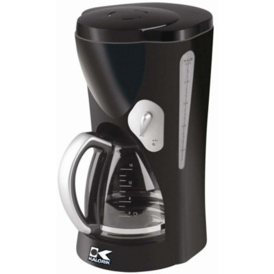 Kalorik CM-20206 900-Watt 10-Cup Coffeemaker with Glass Carafe, Black