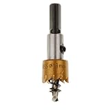 【ノーブランド品】HSS高速度鋼製　18mm　ドリル　ビット　ホール　ソー　マルチビット　カッター　ツール　ホールソードリルビット　L形六角スパナ