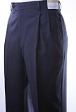Men's Navy 100% Wool Suit-Separate Matching Pants