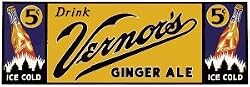 Vernor's Ginger Ale Porcelain Refrigerator Magnet