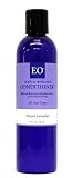 EO Conditioner for All Hair Types, Leave-in or Rinse-out, French Lavender, 8-Ounce Bottles (Pack of 3)