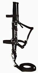 NEW Nylon Halter / Trail Bridle w/ Reins - Horse Size
