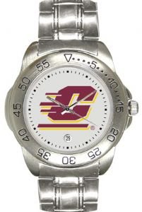 Central Michigan University Chippewas The Sport Game Day Steel Watch