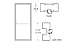 CRL-U.S. Aluminum Class II Clear Anodized 40" x 86" 451 Series Left Hand Tubular Offset Pivot Up and Over Frame Complete (1F)