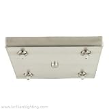 4 Port Square Canopy (antique bronze)