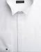 BlackNWhite - Mens Evening Dress Shirt, Wing Collar, Plain Fly Front, Double Cuff - White