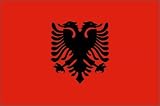 Albania Flag 3ft x 5ft Polyester