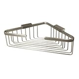 Deltana WBC1310U26 10.25in. Corner Wire Basket Bathroom Shelf