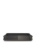 Swiss Diamond® Grillplatte mit hälftigen Rillen - 43 x 28 cm - Diamantbeschichtet - Made in Switzerland