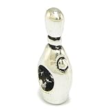 Bowling Pin - Fits Pandora Charm Bracelet & Charm Necklace - Silver Plated