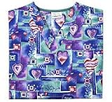  : White Swan Uniforms Jewel Box V-Neck Scrub Top