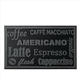 セトクラフト エントランスマット 玄関マット(Cafe) SF-3751-BK-350 ブラック