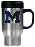 Michigan Wolverines Stainless Steel Travel Mug