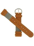 TIMEX Replacement Watch Strap [Brown/Olive]