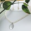 Cathy's Concepts Freshwater Pearl Pendant Jewelry Set