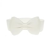 レディー 着やせ ドレス 選べる 6色　レディース ファッション リボンベルト ウエストマーク ワンピース 定番 デザイン 太ベルト ハイウエスト パーティベルト 幅広 ファッション小物 　ゴム　ウエ