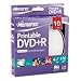 Memorex - 10 x DVD+R - 4.7 GB ( 120min ) 16x - ink jet printable surface - spindle - storage media