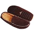 Nautica Pelo Men's Chocolate Slippers