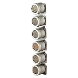 M. Kamenstein, Inc. 6-bottle Magnetic Spice Rack.