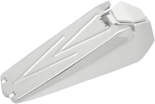 GE Personal Security Door Stop Alarm, Battery Operated, Door Stopper, 120DB Security Alarm, Door Alarm, ON/OFF Switch, DIY Protection, Ideal for Home, Apartment, Door Room, RV and More, 50246,White