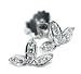 Jewelry : Diamond Pave Set Cluster Earring, 18k White Gold (T.w 0.50)